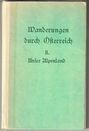 FADRUS, Wanderungen durch Österreich. 1923