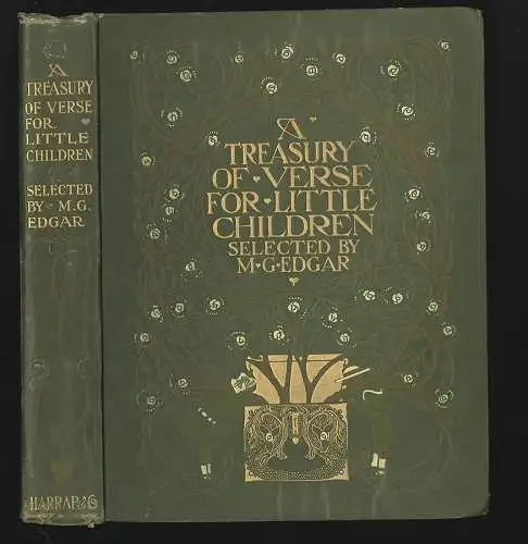 A treasury of verse for little children. Illustrated by Willy POGÁNY. EDGAR, M[a