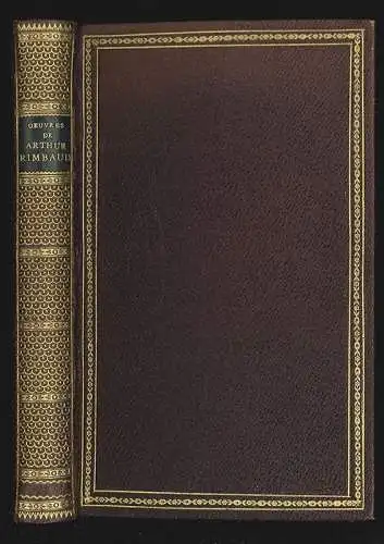 Oeuvres de Arthur Rimbaud. Vers et Proses. Préface de Paul CLAUDEL. RIMBAUD, Art