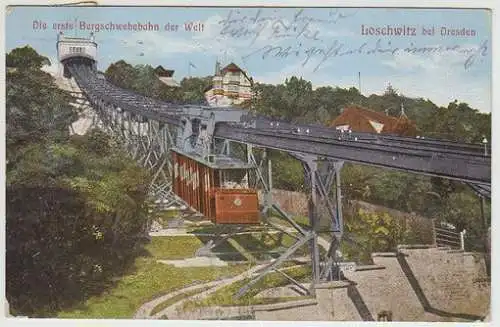 Loschwitz bei Dresden. Die erste... 1900