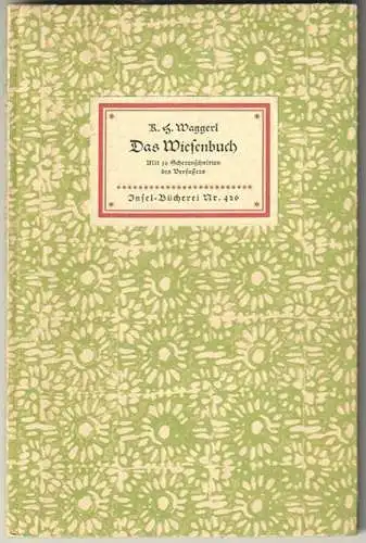 Das Wiesenbuch. WAGGERL, Karl Heinrich. 1056-24