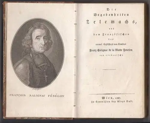 Die Begebenheiten Telemachs. FENELON, Franz Salignac de la Motte.