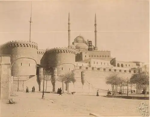 Porte de la Citadelle et Mosquée Mouhammed Aly. No. 71. [Kairo]. LEKEGIAN, G(abr