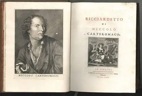 Ricciardetto. CARTEROMACO, Niccolò [i. e. FORTEGUERRI, Niccolò].