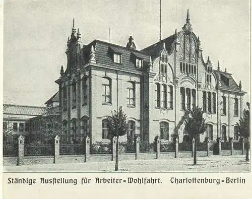 Ständige Ausstellung für Arbeiter-Wohlfahrt. Charlottenburg-Berlin.