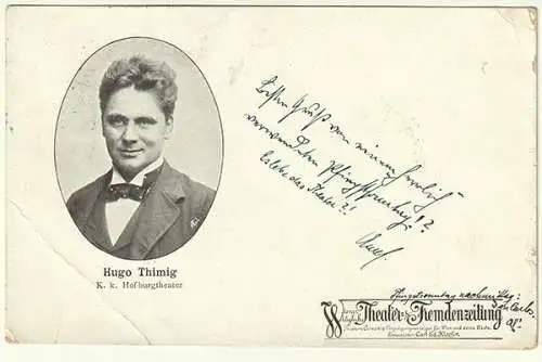 Hugo Thimig.