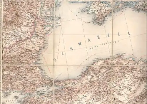 Scheda`s General-Karte von Europa. SCHEDA, Joseph von.