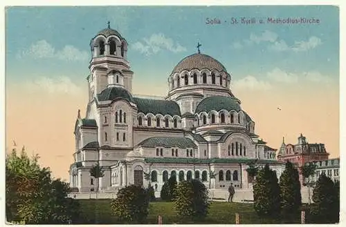 Sofia.- St. Kyrill u. Methodius-Kirche.