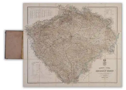 General-Karte des Königreiches Böhmen entworfen und nach den neuesten Au 2124-01