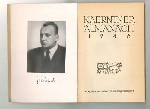 Kaerntner Almanach 1946.