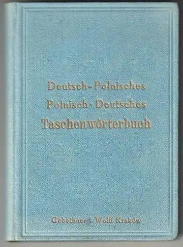 Deutsch-polnisches und polnisch-deutsches Taschenwörterbuch.