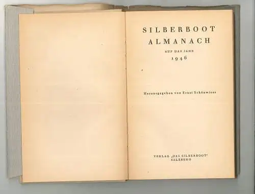 Silberboot Almanach auf das Jahr 1946.