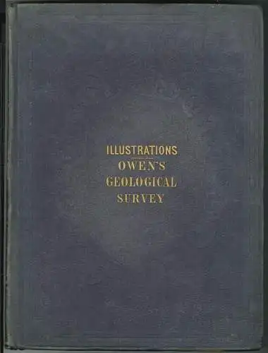 Illustrations to the Geological Report of Wisconsin, Iowa, and Minnesota. OWEN, 