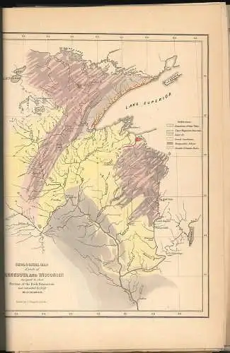 Illustrations to the Geological Report of Wisconsin, Iowa, and Minnesota. OWEN, 