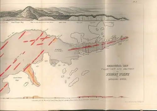 Illustrations to the Geological Report of Wisconsin, Iowa, and Minnesota. OWEN,