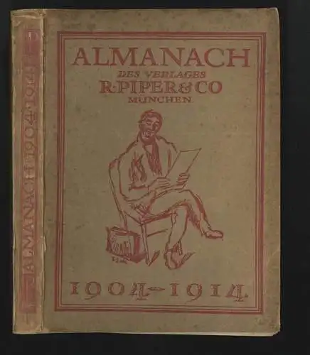 Almanach des Verlages R. Piper & Co. München. 1904-1914.