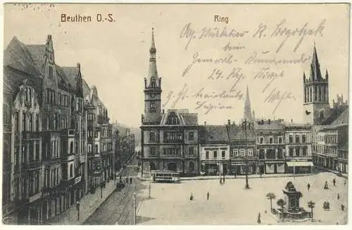 Beuthen O.-S. [Oberschlesien]. Ring.