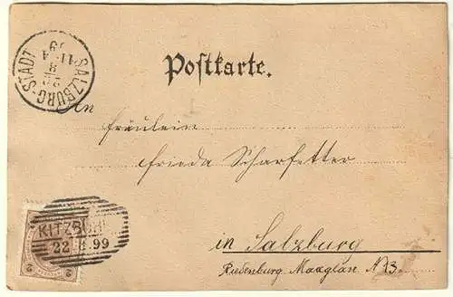 Einsiedelei. Gruß aus Kitzbühel.