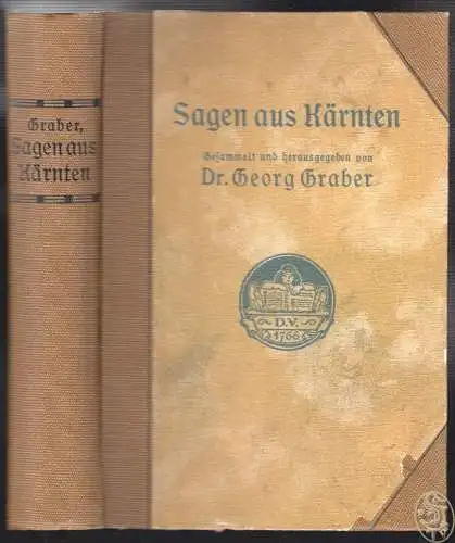 Sagen aus Kärnten. GRABER, Georg (Hrsg.).