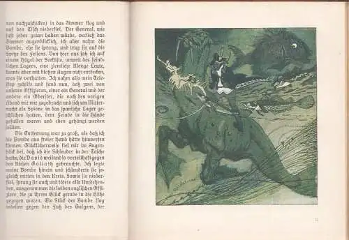 Fahrten und Abenteuer des Freiherrn von Münchhausen. Deutsch v. G. A. Bürger. Te