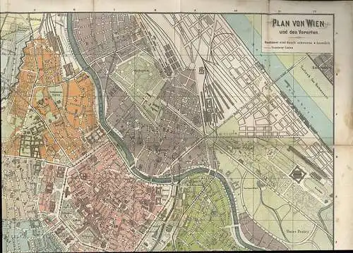 Plan von Wien.