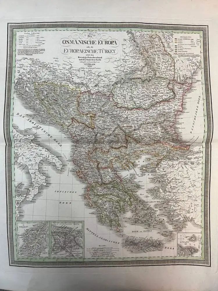 Das Osmanische Europa oder die Europaeische Türkey nebst dem Koenigr. Griechenla 0