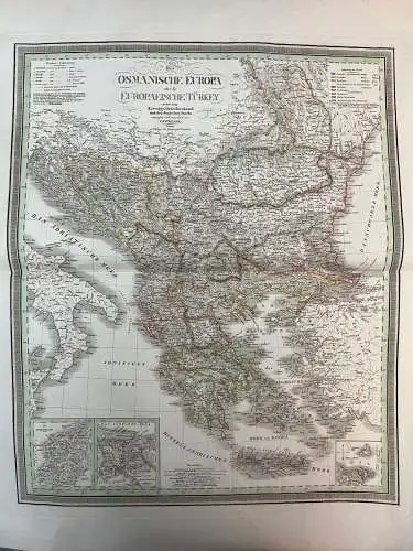 Das Osmanische Europa oder die Europaeische Türkey nebst dem Koenigr. Griechenla