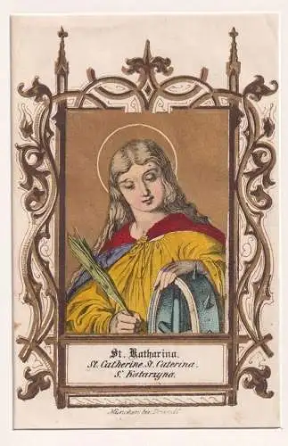 St. Catherine. St. Caterina. S. Katarzyna