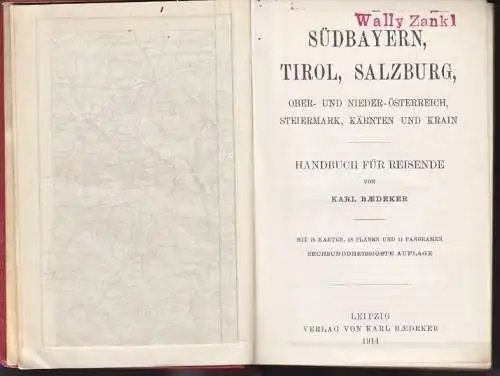 Südbayern, Tirol und Salzburg. Ober- und Nieder-Österreich, Steiermark,  1794-05