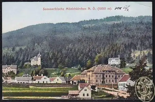 Sommerfrische Mönichkirchen N. Ö. (1000 m).