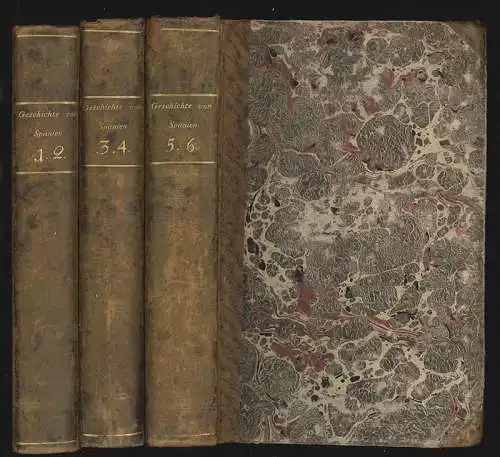 Geschichte von Spanien, seit der Entdeckung bis zur Thron-Entsagung Carl IV. Aus