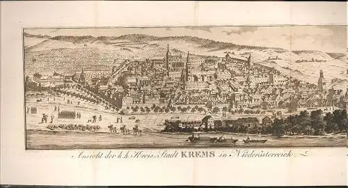 Geschichte der Stadt Krems. KERSCHBAUMER, Anton.