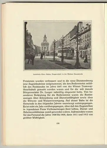 Die Entwicklung der städtischen Strassenbahnen im zehnjährigen Eigenbetriebe der