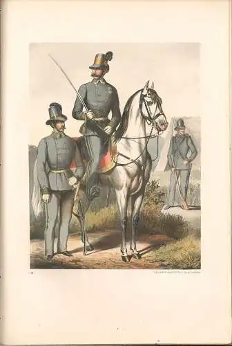 Die Freiwilligen-Corps Österreich`s im Jahre 1859.