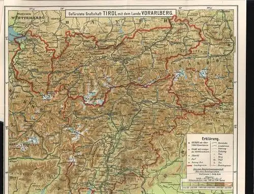 Geschichte von Tirol und Vorarlberg mit einer geographischen Einleitung. MENGHIN