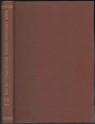 Neue österreichische Biographie ab 1815. Große Österreicher 1434-18