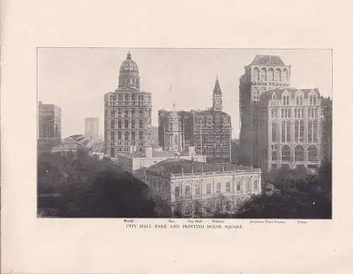 New York. The Metropolis of America.