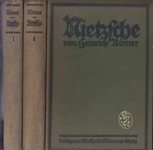 Nietzsche. RÖMER, Heinrich.