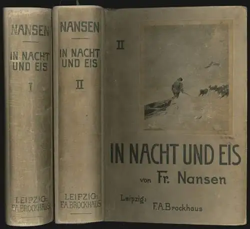 In Nacht und Eis. Die norwegische Polarexpedition 1893-1896. Mit einem B 1814-01