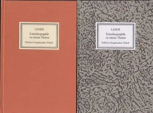 Leser. Künstlergraphik. FITZBAUER, Erich (Hrsg.). 1926-19