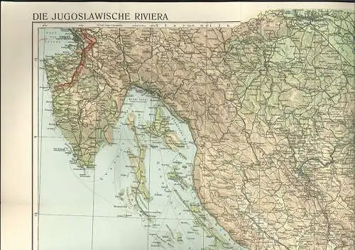 Die Jugoslawische Riviera. Dalmatien - Istrien- Bosnien -Hercegovina. Jugoslaven