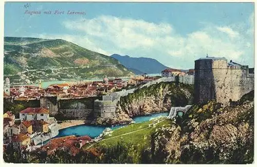 Ragusa mit Fort Lorenzo.