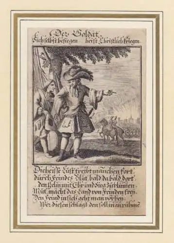 Der Soldat. 1700