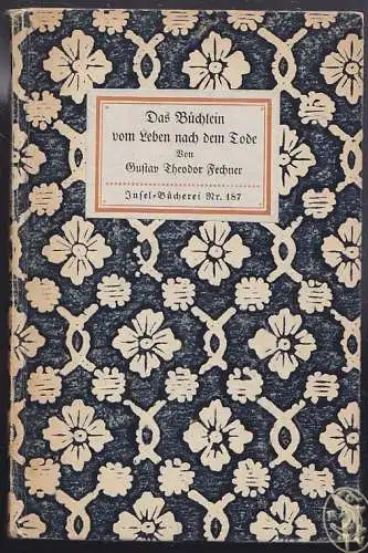 Das Büchlein vom Leben nach dem Tode. Mit einem Geleitwort von Wilhelm Wundt. FE