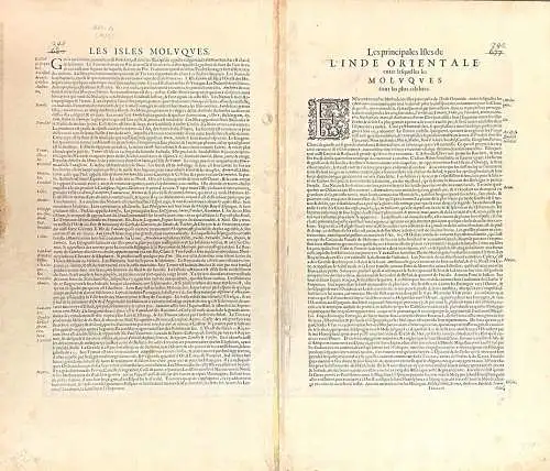 Insulae Indiae Orientalis praecipuae, in quibus Moluccae celeberrimae sunt. [MER