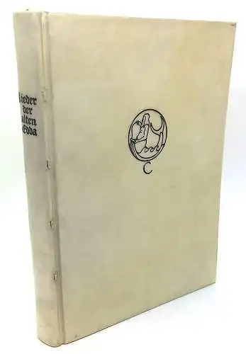 Lieder der alten Edda. Deutsch durch die Brüder Grimm. GRIMM, [Jacob Ludwig Carl