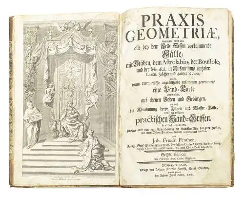 PENTHER, Praxis Geometriae, worinnen nicht nur... 1761