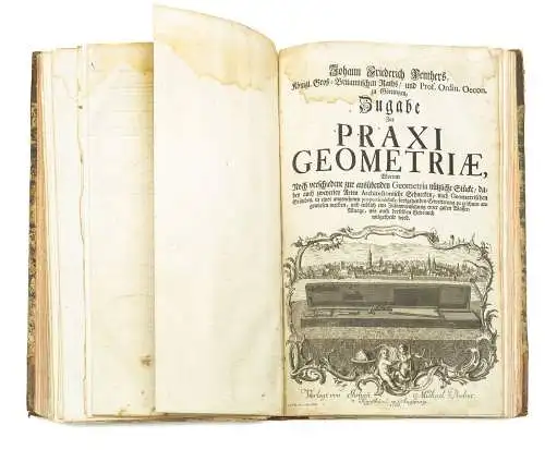 PENTHER, Praxis Geometriae, worinnen nicht nur... 1761