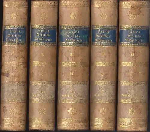 Biblische Archäologie. JAHN, Johann.