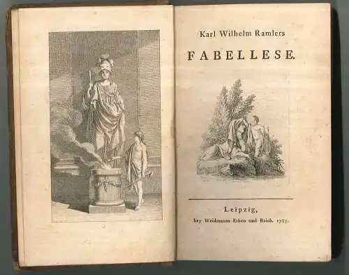 Fabellese. RAMLER, Karl Wilhelm.
